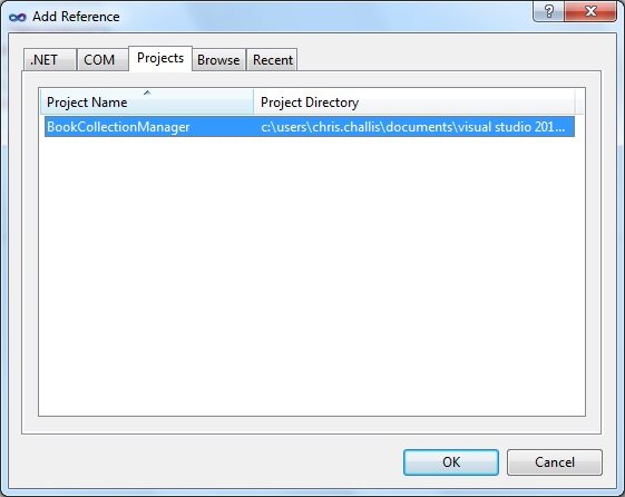 Add Reference Dialog
